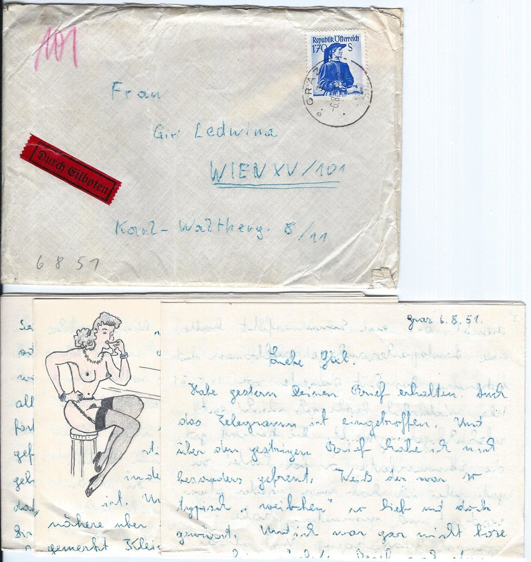 Austria - Österreich Post - Briefmarken - Cartas & Documentos