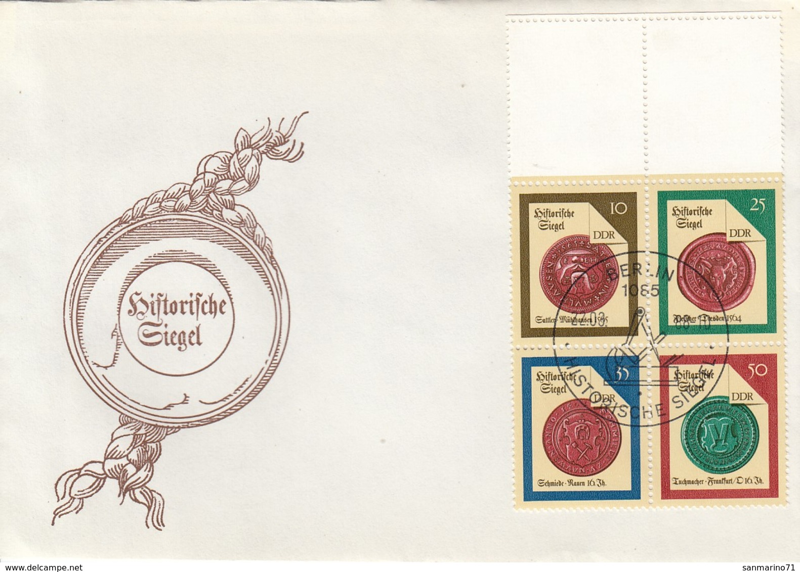 GERMANY DDR FDC 3156-3159 - Sonstige & Ohne Zuordnung