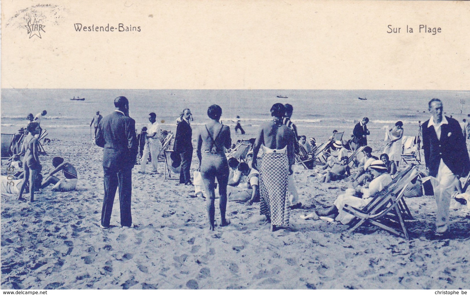 Westende Bains, Sur La Plage (pk57939) - Westende