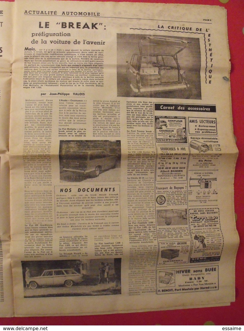 Revue Pour Vous Monsieur. N° 192, Février 1962. Le Magazine De "l'homme Moderne" Paquebot France - Autres & Non Classés