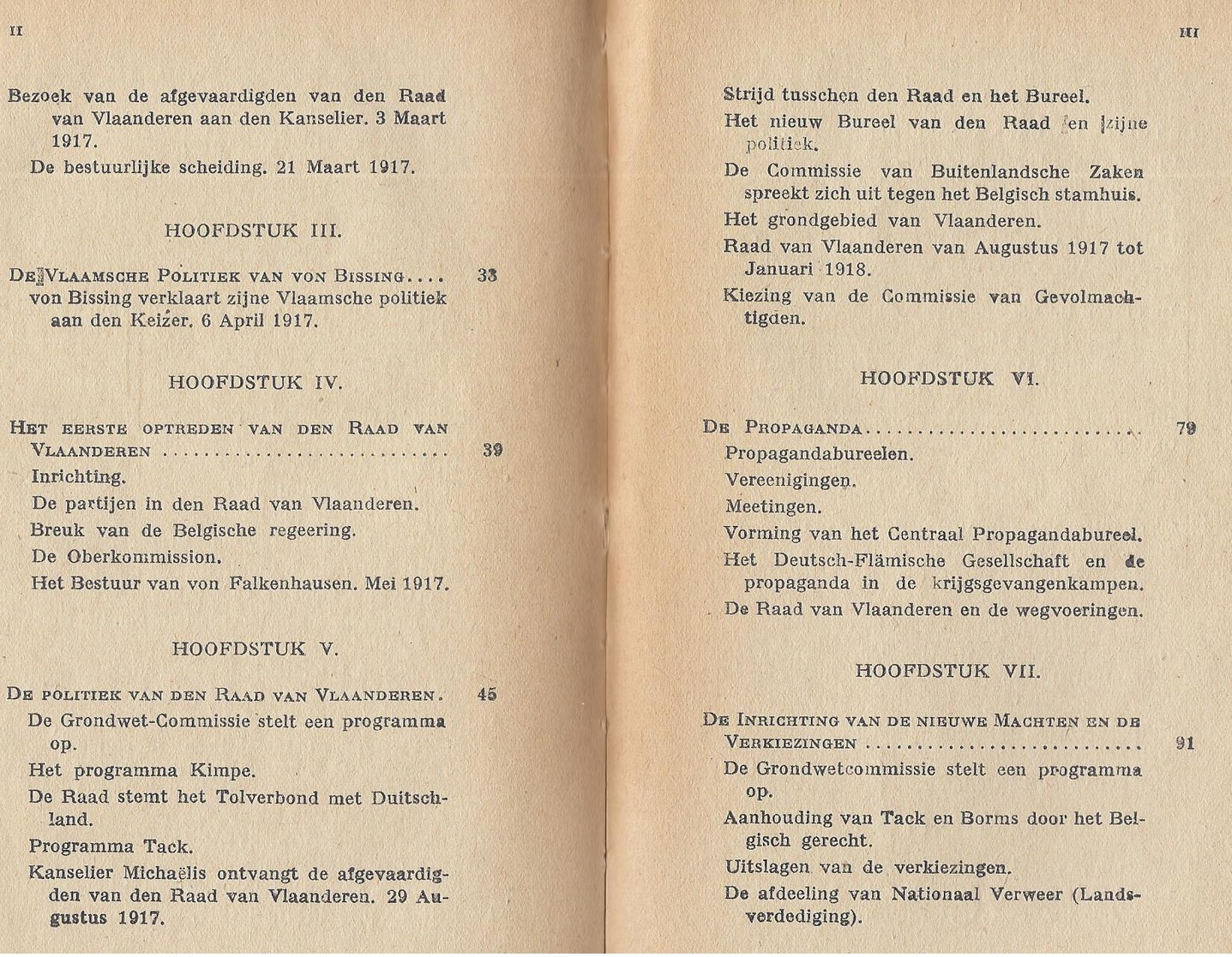 1929 GESCHIEDKUNDIG OVERZICHT VAN HET AKTIVISME - RAAD VAN VLAANDEREN BORMS DUITSLAND - Storia