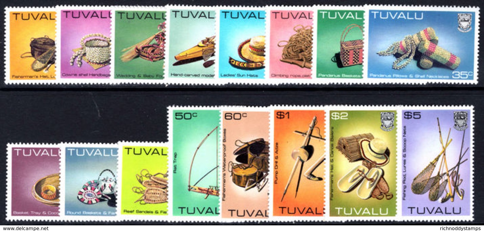 Tuvalu 1983 Handicrafts Unmounted Mint. - Tuvalu