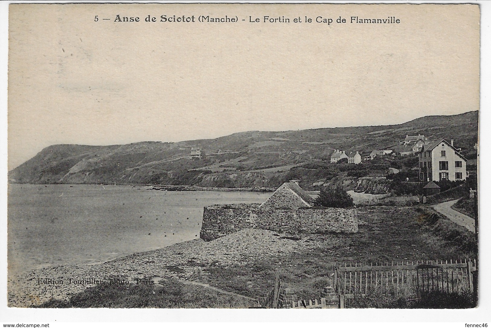 50- Anse De Sciotot - Le Fortin Et Le Cap De FLAMANVILLE (X146) - Autres & Non Classés