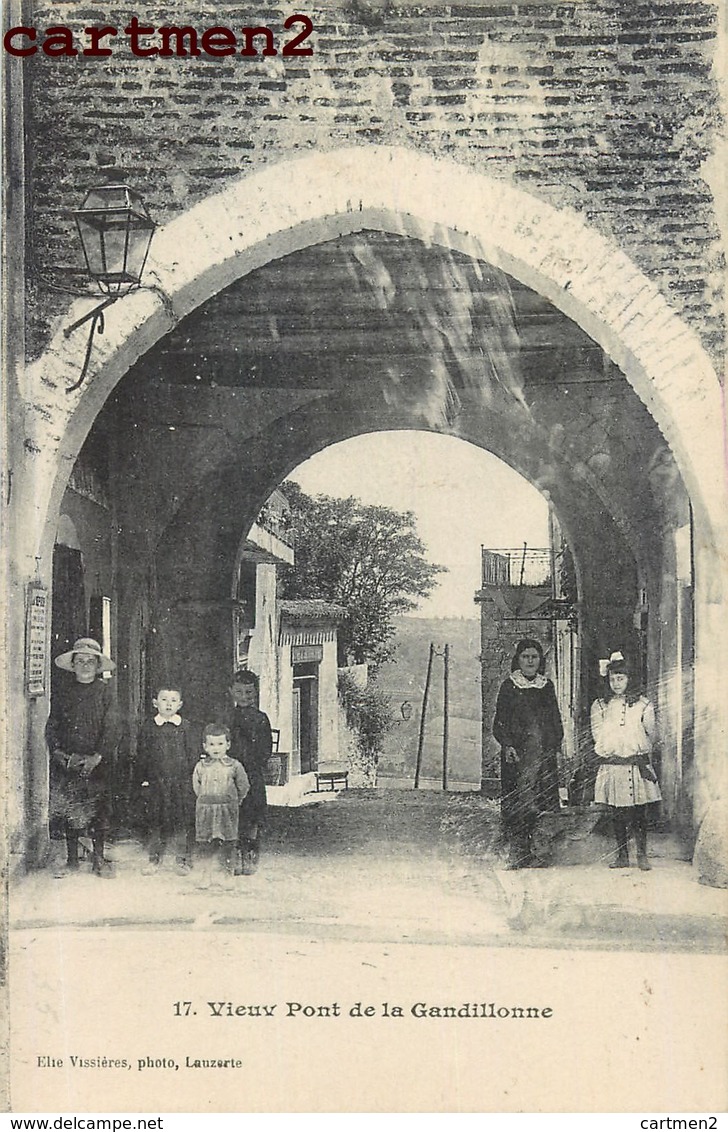 LAUZERTE ECRITE PAR MILITAIRE CAPORAL 115e TERRITORIAL 17e COMPAGNIE VIEUX PONT DE LA GANDILLONNE 82 TARN-ET-GARONNE - Lauzerte