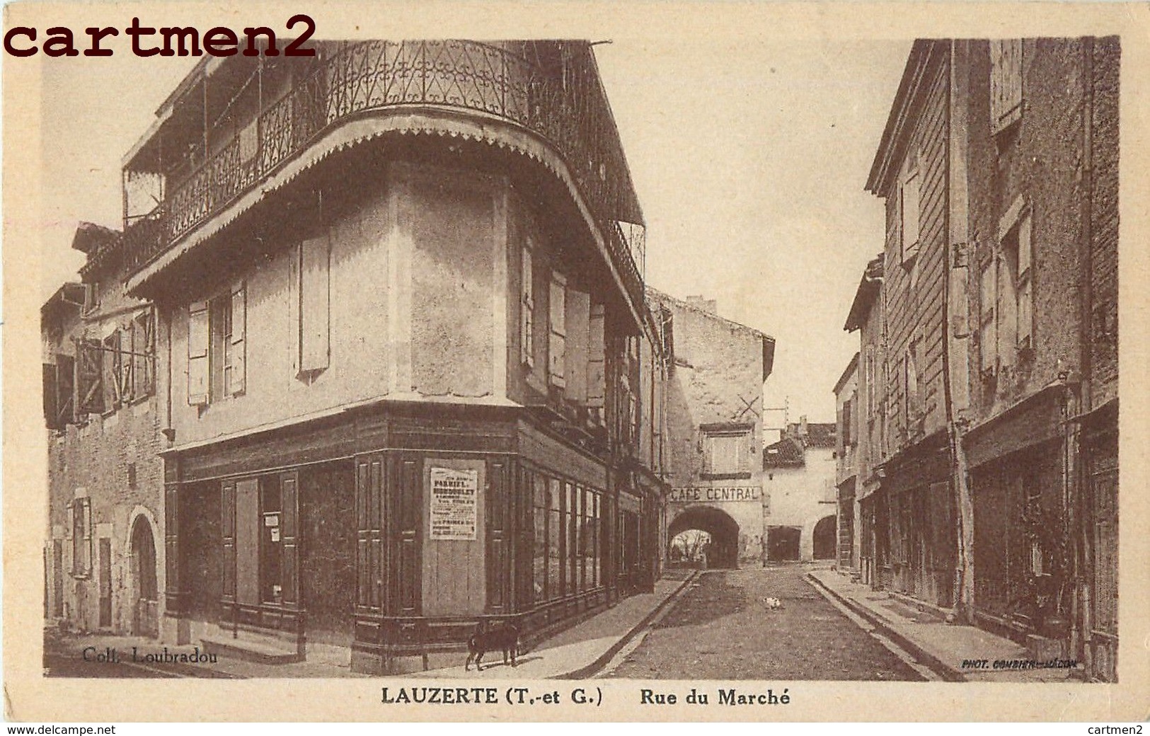 LAUZERTE LA RUE DU MARCHE 82 TARN-ET-GARONNE - Lauzerte