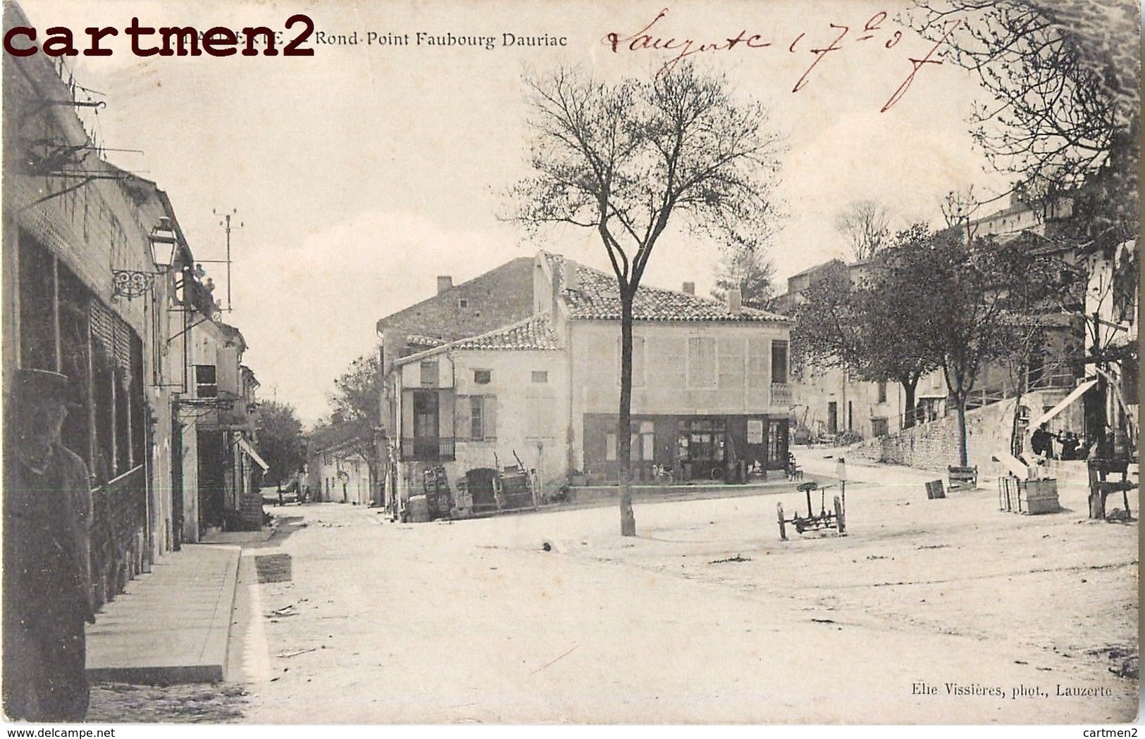 LAUZERTE ROND-POINT FAUBOURG DAURIAC 82 TARN-ET-GARONNE - Lauzerte