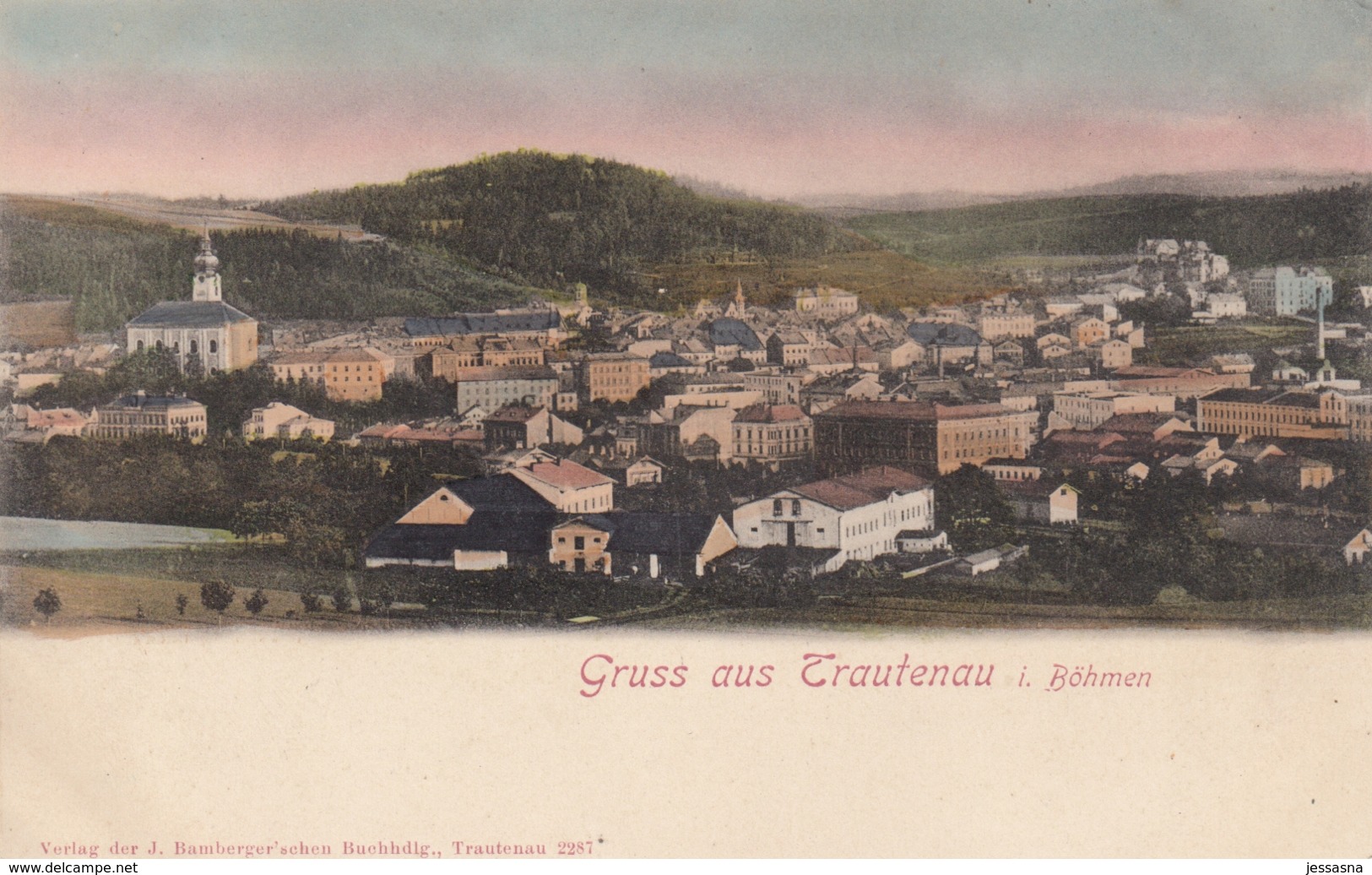 AK - Tschechien - Gruss Aus TRAUTENAU (Trutnov) In Böhmen - Gesamtansicht 1900 - Tschechische Republik