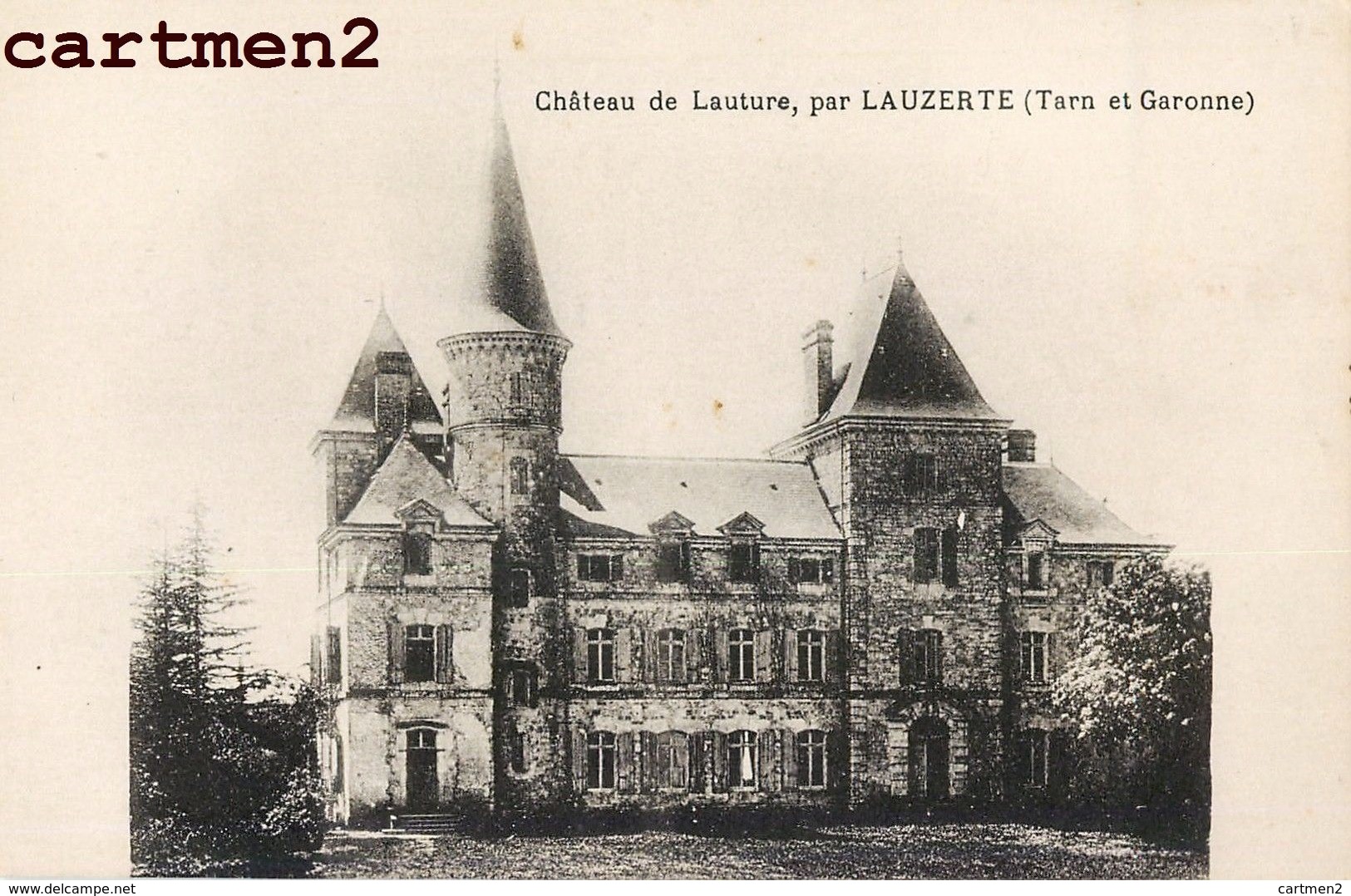 LAUZERTE CHATEAU DE LAUTURE 82 TARN-ET-GARONNE - Lauzerte