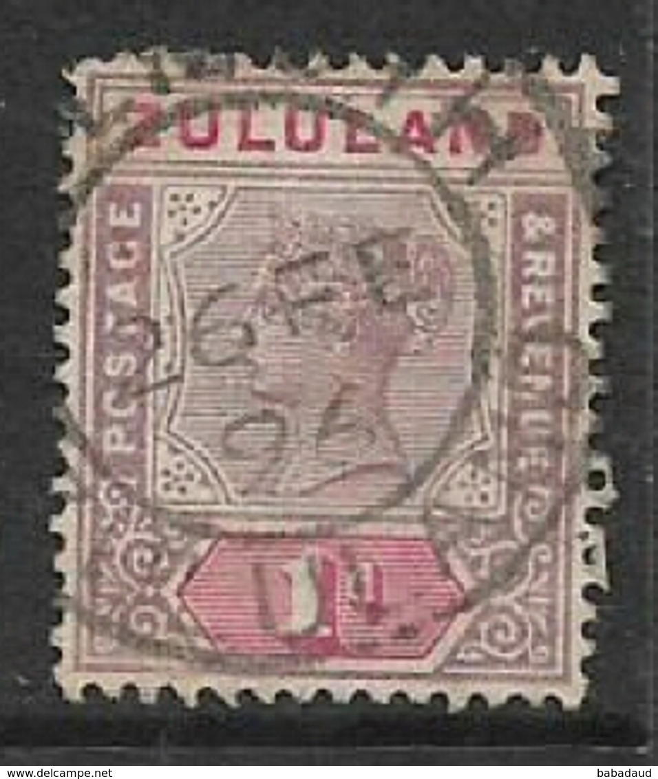 South Africa, Zululand, Queen Victoria, 1894, 1d , SG 21, Used - Zululand (1888-1902)