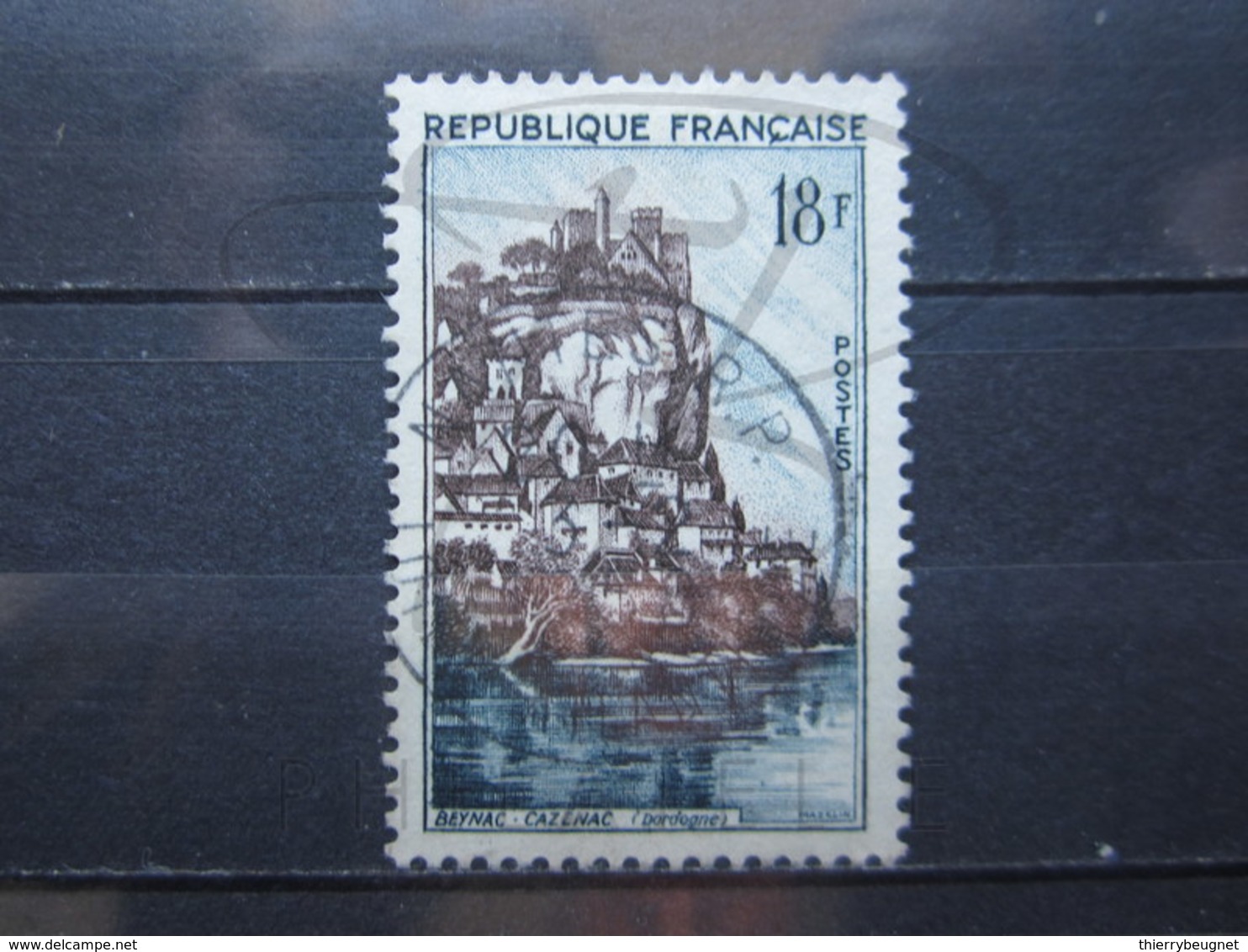 VEND BEAU TIMBRE DE FRANCE N° 1127 , OBLITERATION " NANTES " !!! - Used Stamps