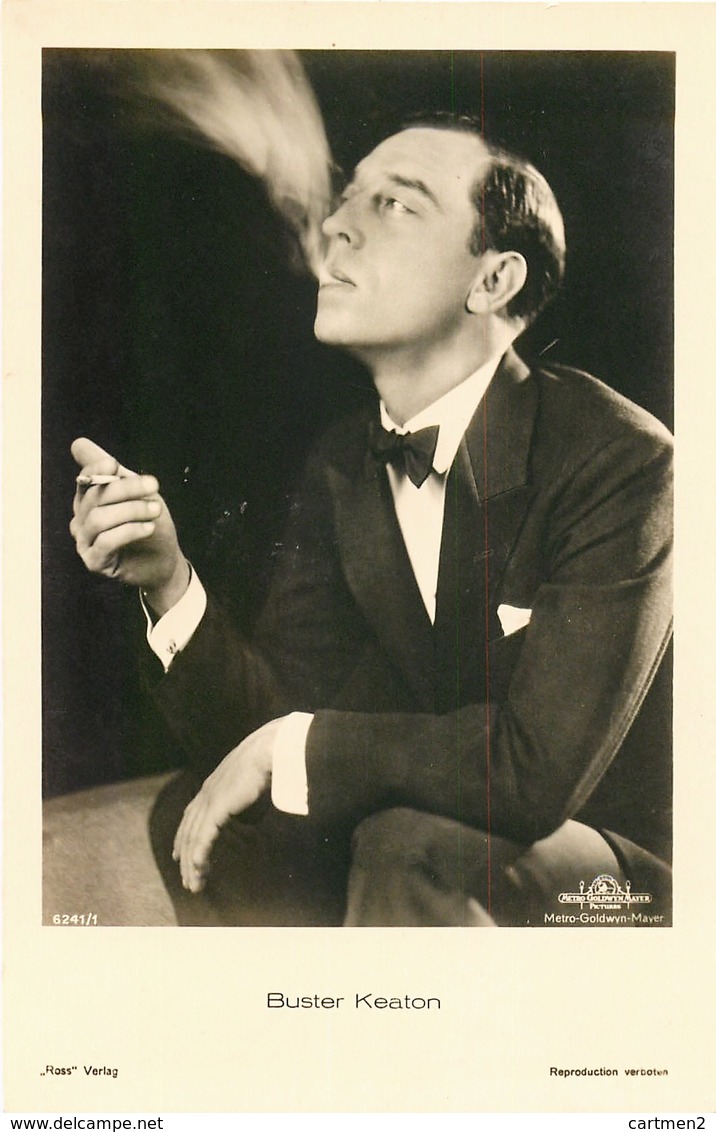 BUSTER KEATON A LA CIGARETTE ACTEUR ACTOR CINEMA - Actors