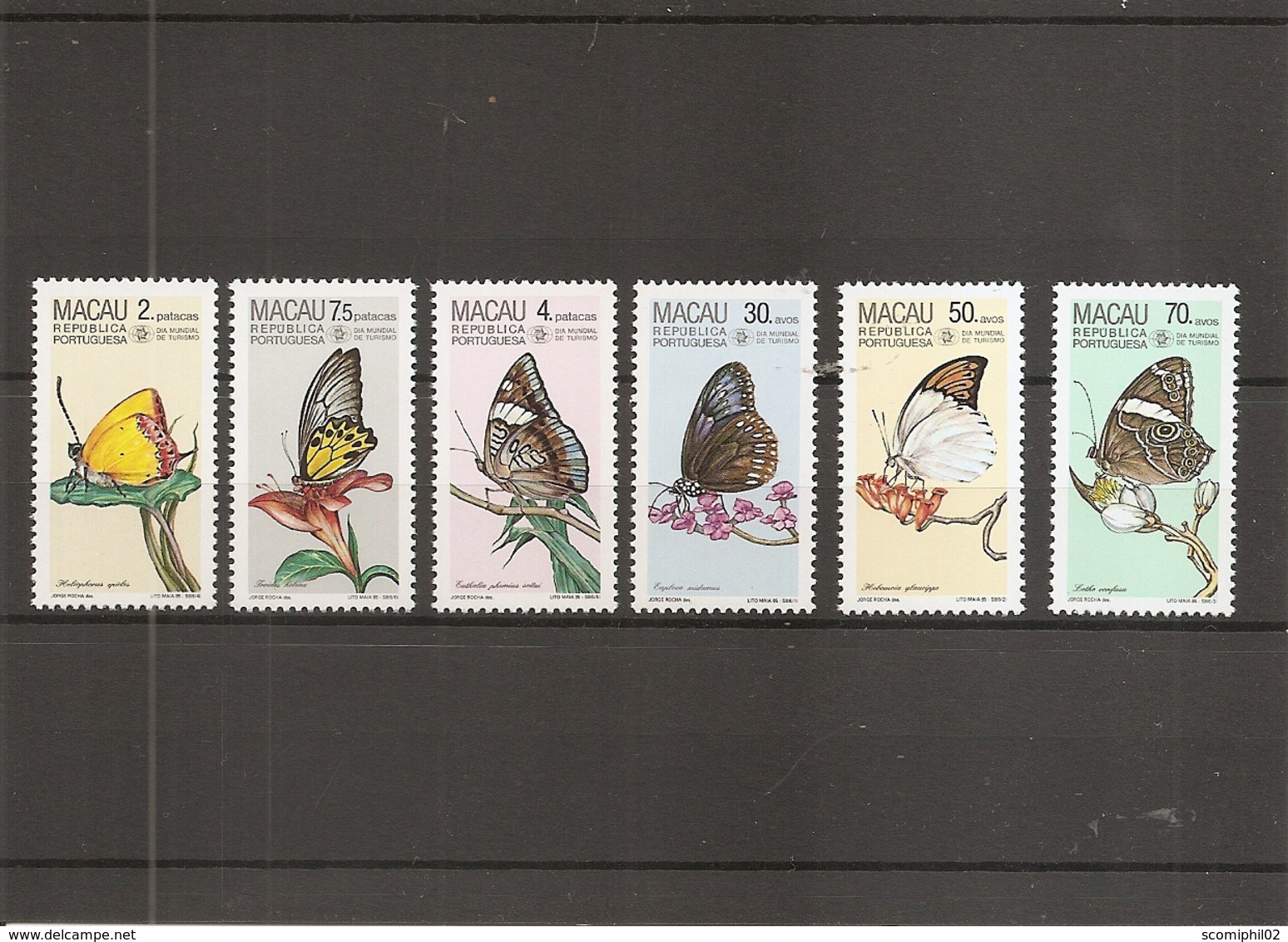 Macao- Papillons ( 513/518 XXX -MNH) - Neufs