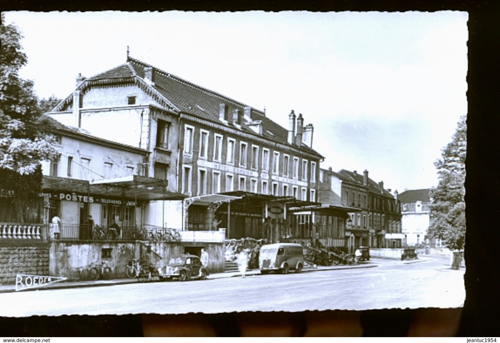 JARNY 1954  LA POSTE ET HOTEL CORDIER - Jarny