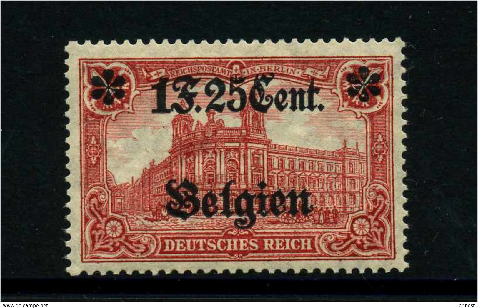 LP IN BELGIEN 1916 Nr 23IB Postfrisch (113846) - Besetzungen 1914-18