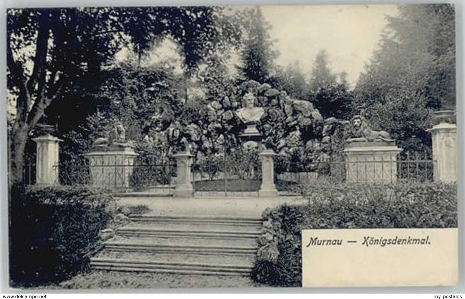 40206041 Murnau Staffelsee Koenigsdenkmal X 1915 Murnau - Sonstige & Ohne Zuordnung