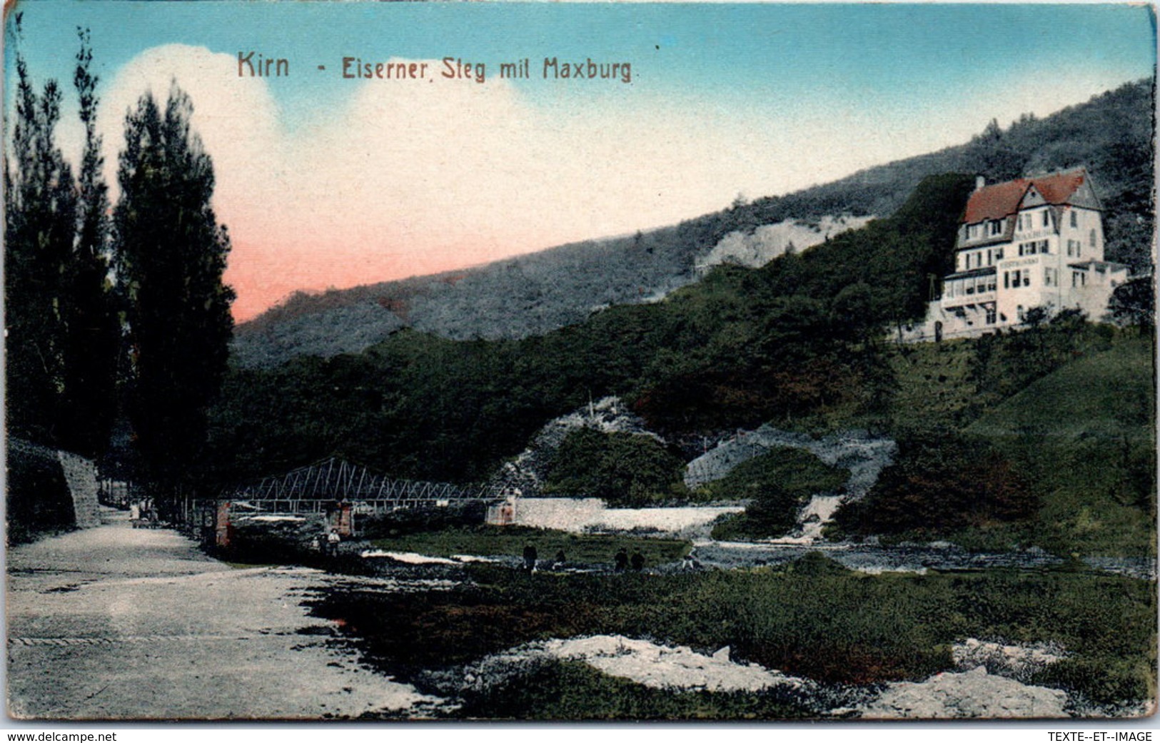 Allemagne - RHENANIE PALATINAT - KIRN - Eiserner Steg Mit Maxburg - Kirn