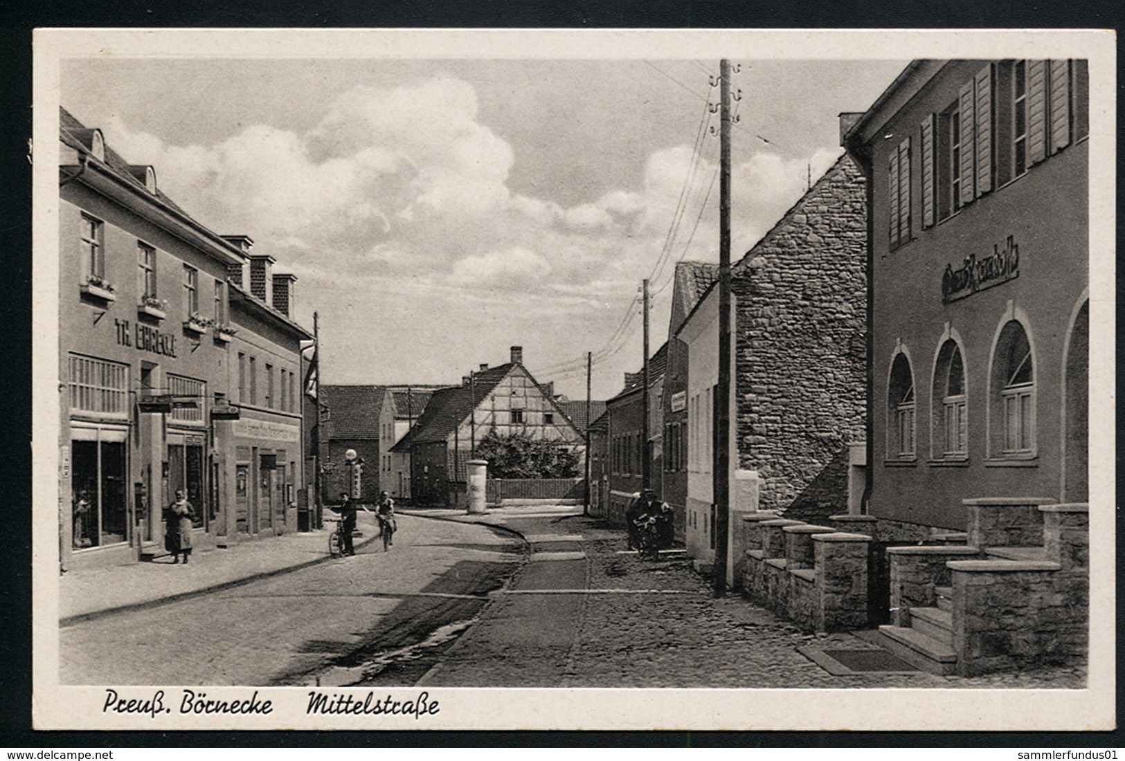 AK/CP Preußisch Börnecke  Groß Börnicke Hecklingen Staßfurt   Ungel/uncirc.ca. 1930   Erhaltung/Cond. 1- Nr. 00715 - Stassfurt