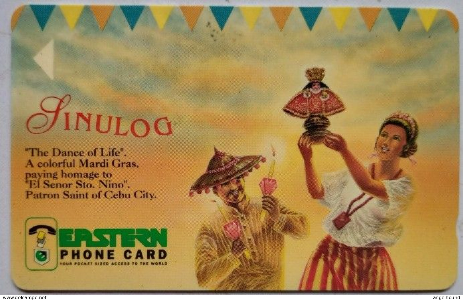 Philippines Eastern Telecom 150 Units 76PETB  "  Sinulog " - Filippine