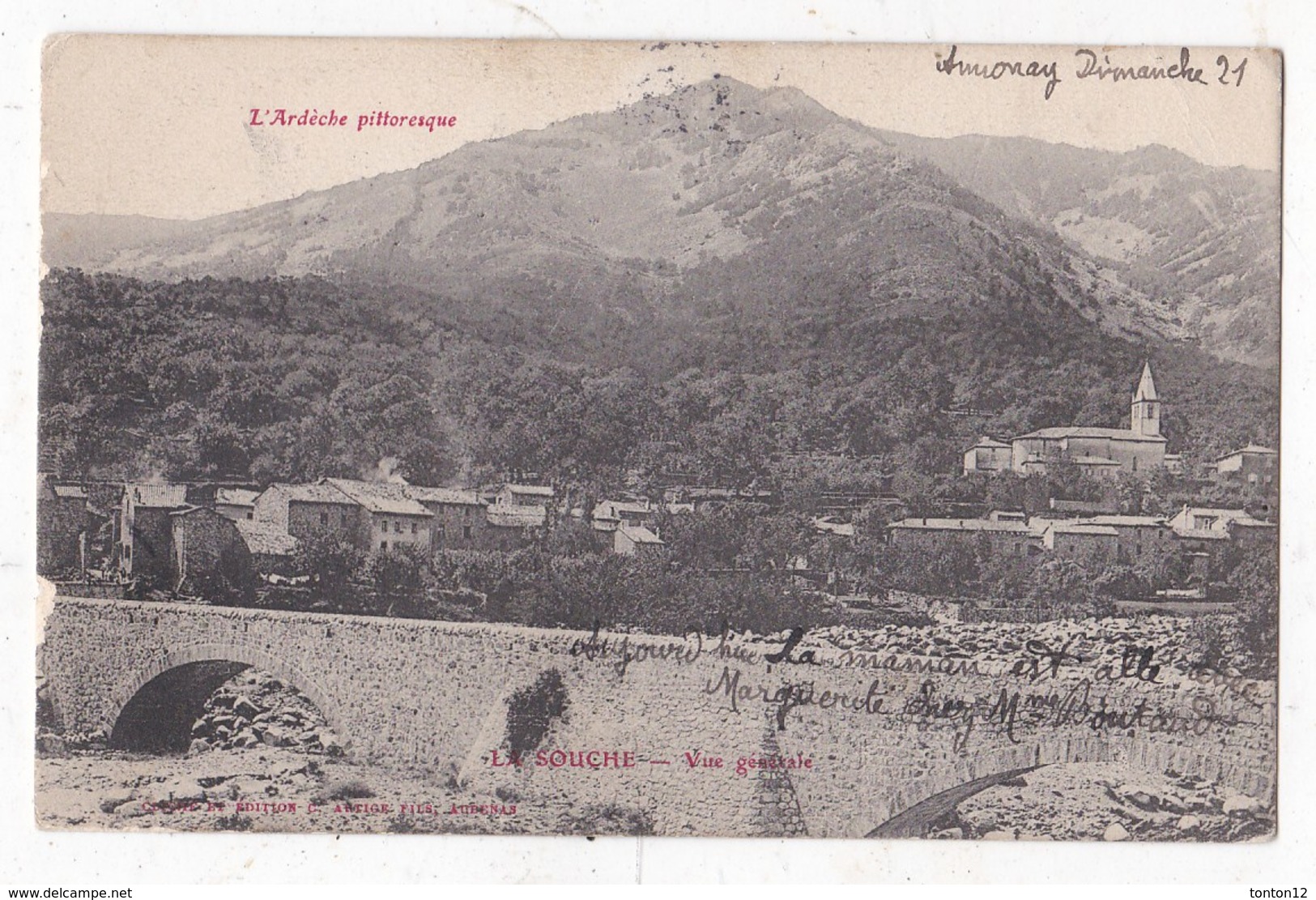 CArte Postale La Souche Vue Générale - Autres & Non Classés