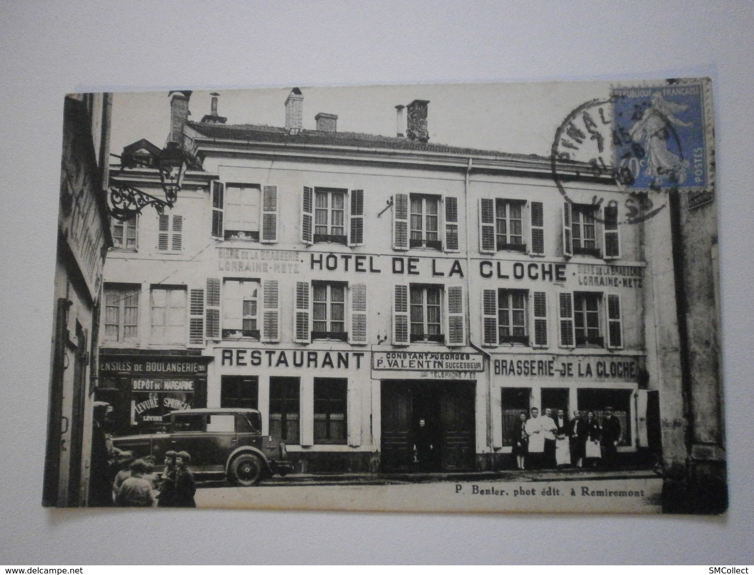 88 Epinal. Hotel De La Cloche. Carte Rare Et Inédite (1248) - Epinal