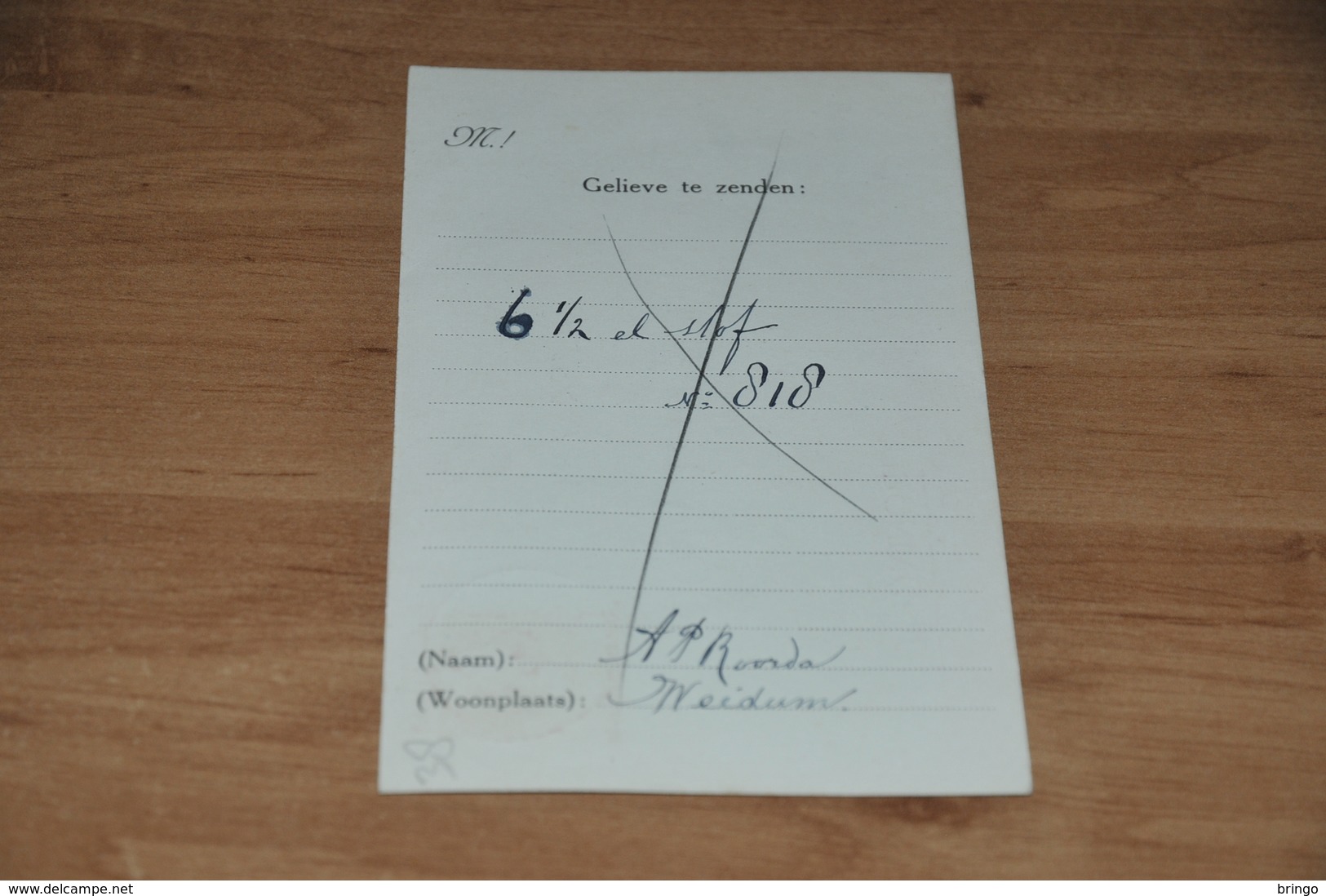 38-   FIRMA C.H. VROOM, STALENCOLLECTIEN, GRONINGEN - 1925 - Andere & Zonder Classificatie