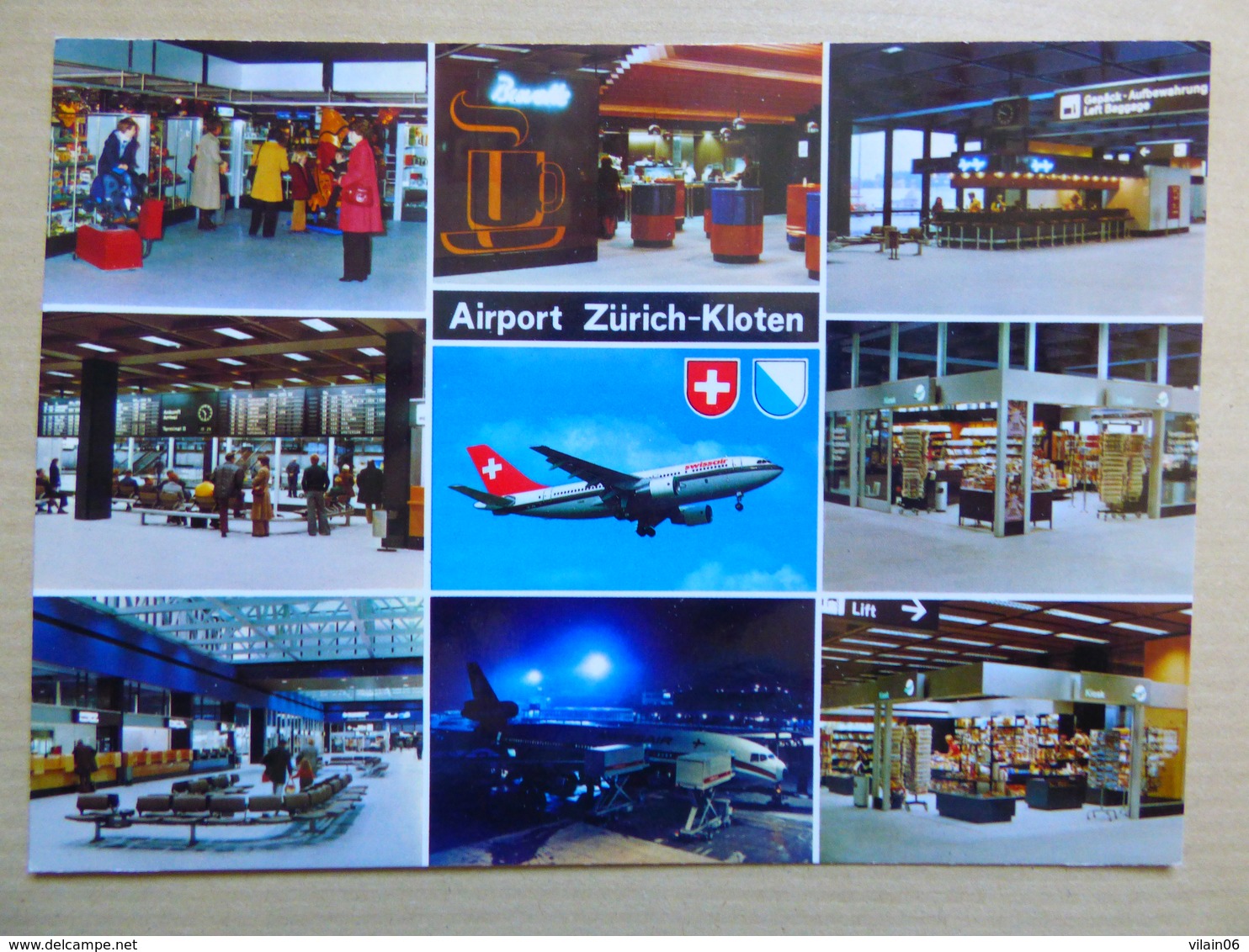 AEROPORT / AIRPORT / FLUGHAFEN     ZURICH  KLOTEN - Aérodromes