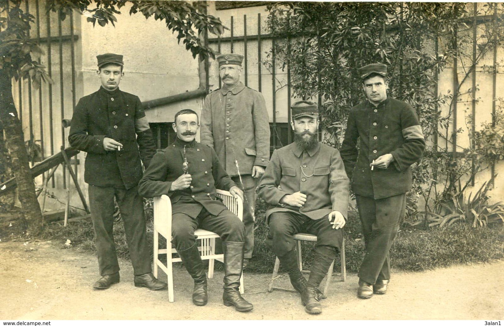 GARDELEGEN  Groupe Prisonniers De Guerre 1915 Toulouse  Carte Photo ---   581 - Oorlog 1914-18