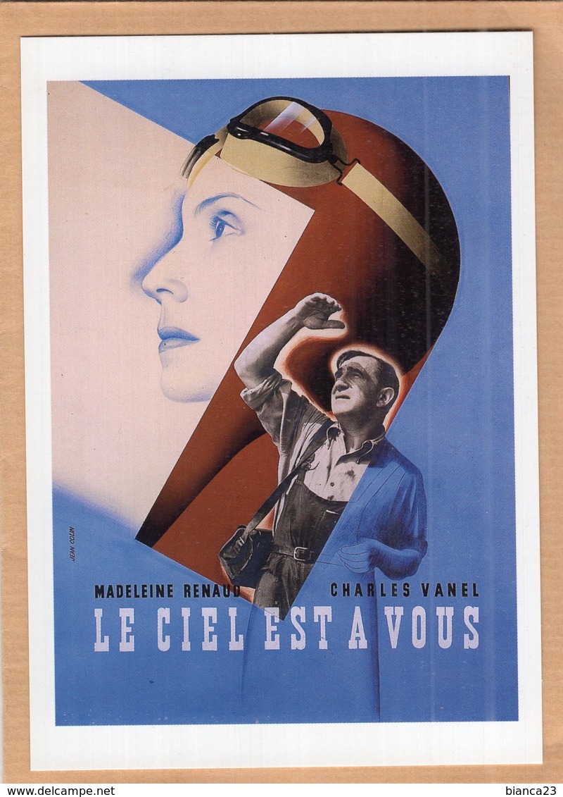 B56339 Le Ciel Est à Vous 1944, Affiche De Jean Colin - Autres & Non Classés