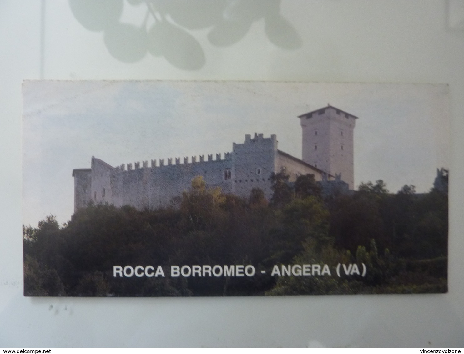 Pieghevole Illustrato "ROCCA BORROMEO - ANGERA ( VA )" - Dépliants Turistici