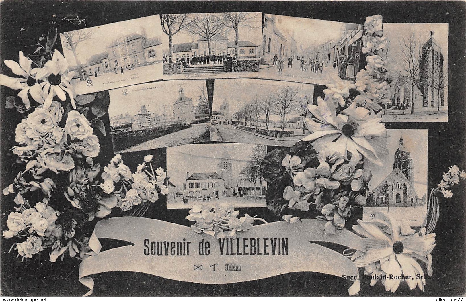 89-VILLEBLEVIN- SOUVENIR MULTIVUES - Villeblevin