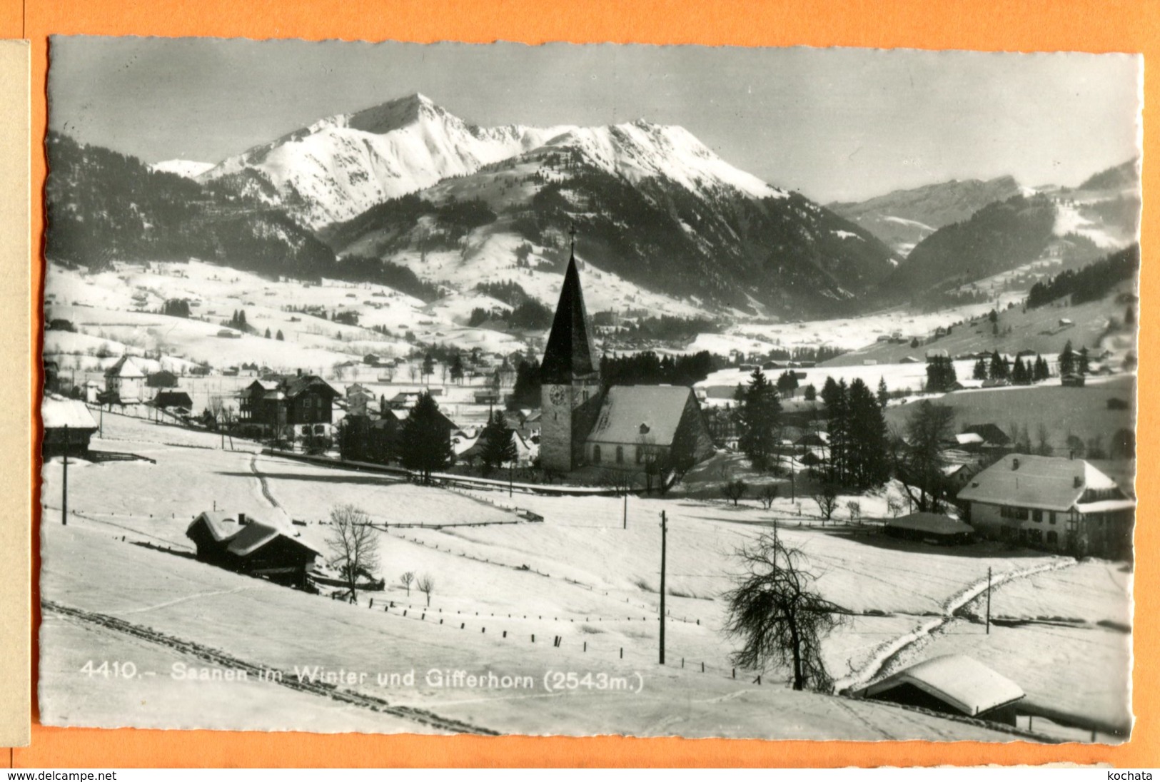 FR130, Saanen, Gifferhorn, Gessenay, 4410, édit. SG, Circulée 1951 - Gessenay