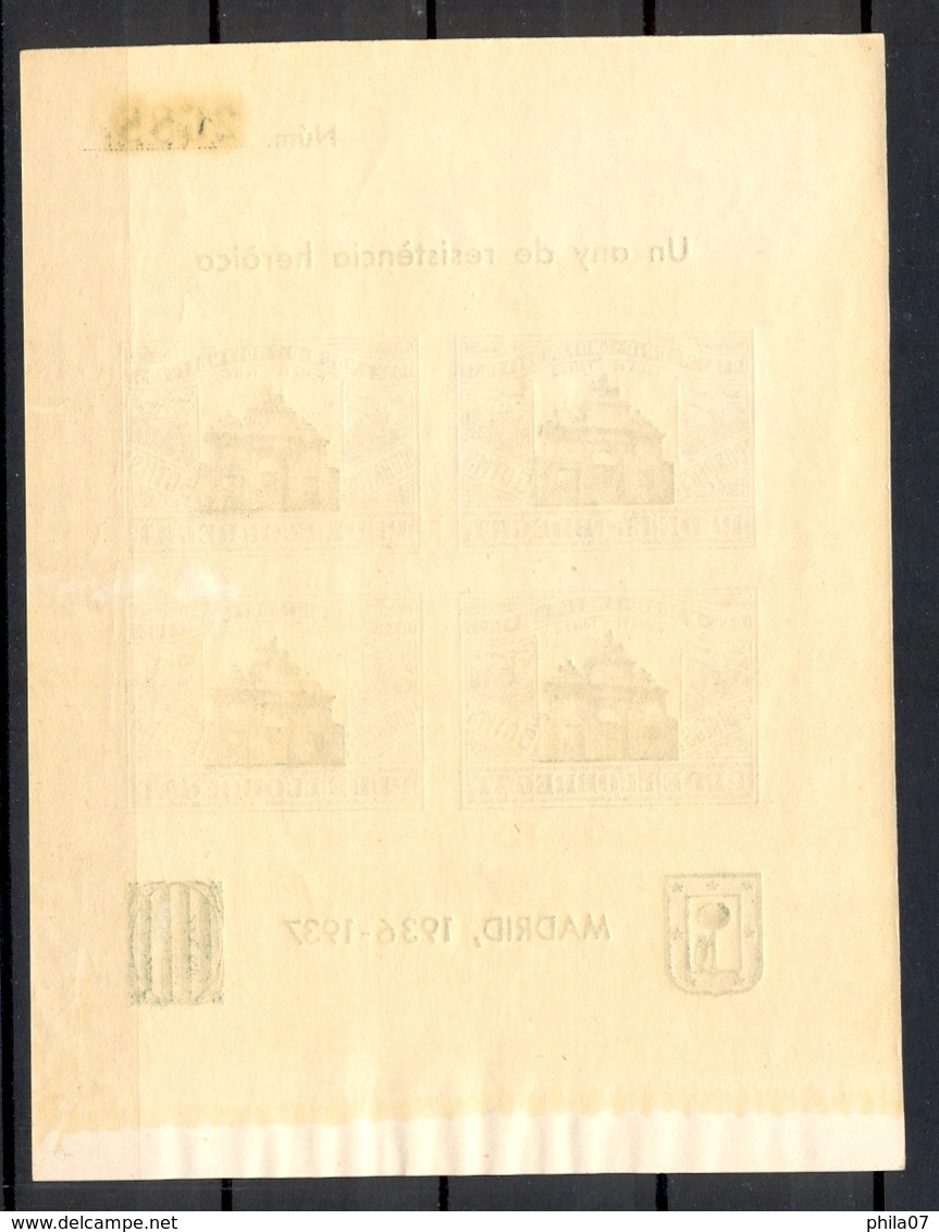 SPAIN - civil war, interesting blocks / 9 scans