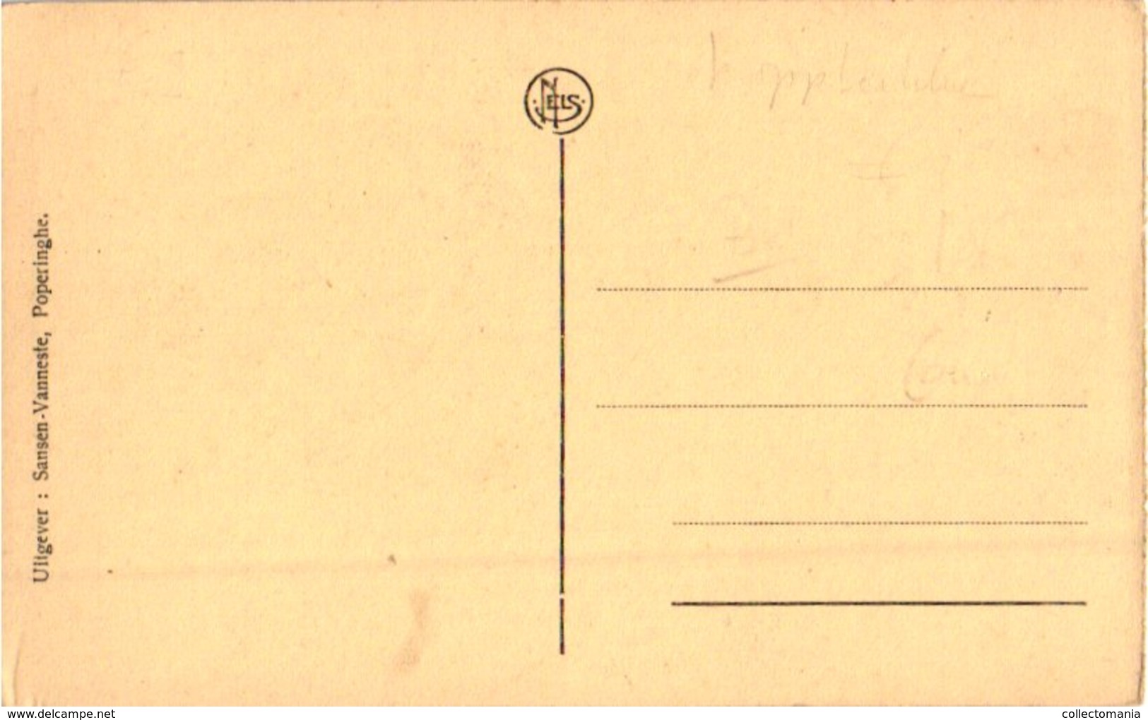 3 Postkaarten Poperinghe Aan Het Hopplukken  Hoprank Tige De Houblon Poperinsch Hopkwartier C1915 - Poperinge