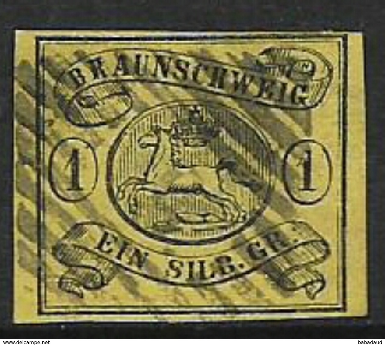 Germany,  Brunswick, 1853, 1 SGr, Used - Brunswick