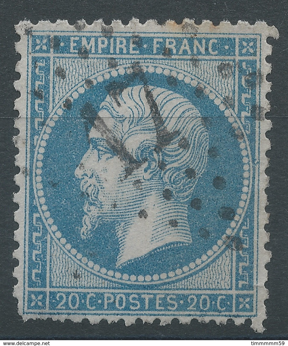Lot N°47285  N°22, Oblit étoile Chiffrée 17 De PARIS (R. Du Pont-Neuf) - 1862 Napoleon III