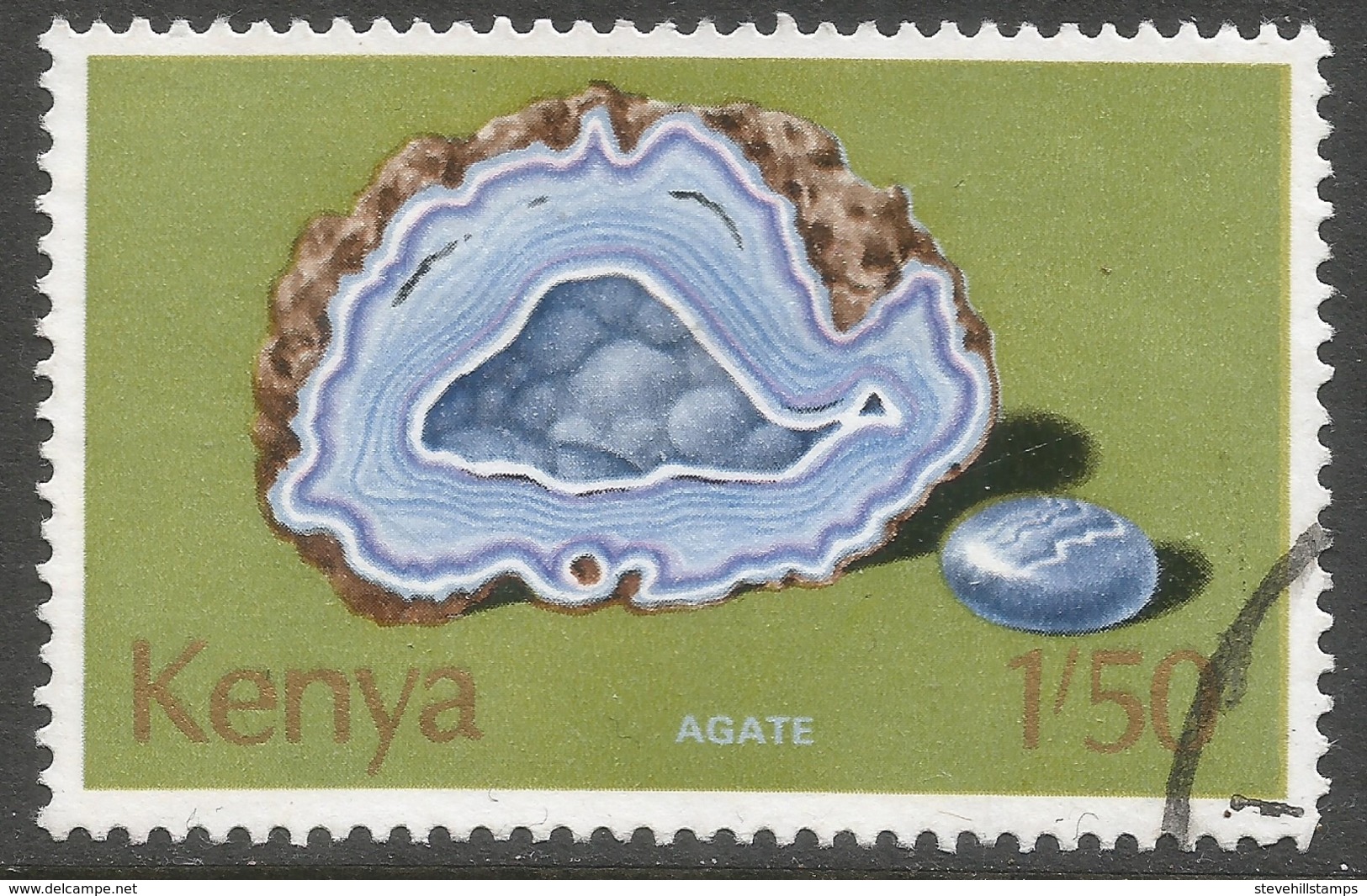 Kenya. 1977 Minerals. 1/50 Used. SG 115 - Kenya (1963-...)