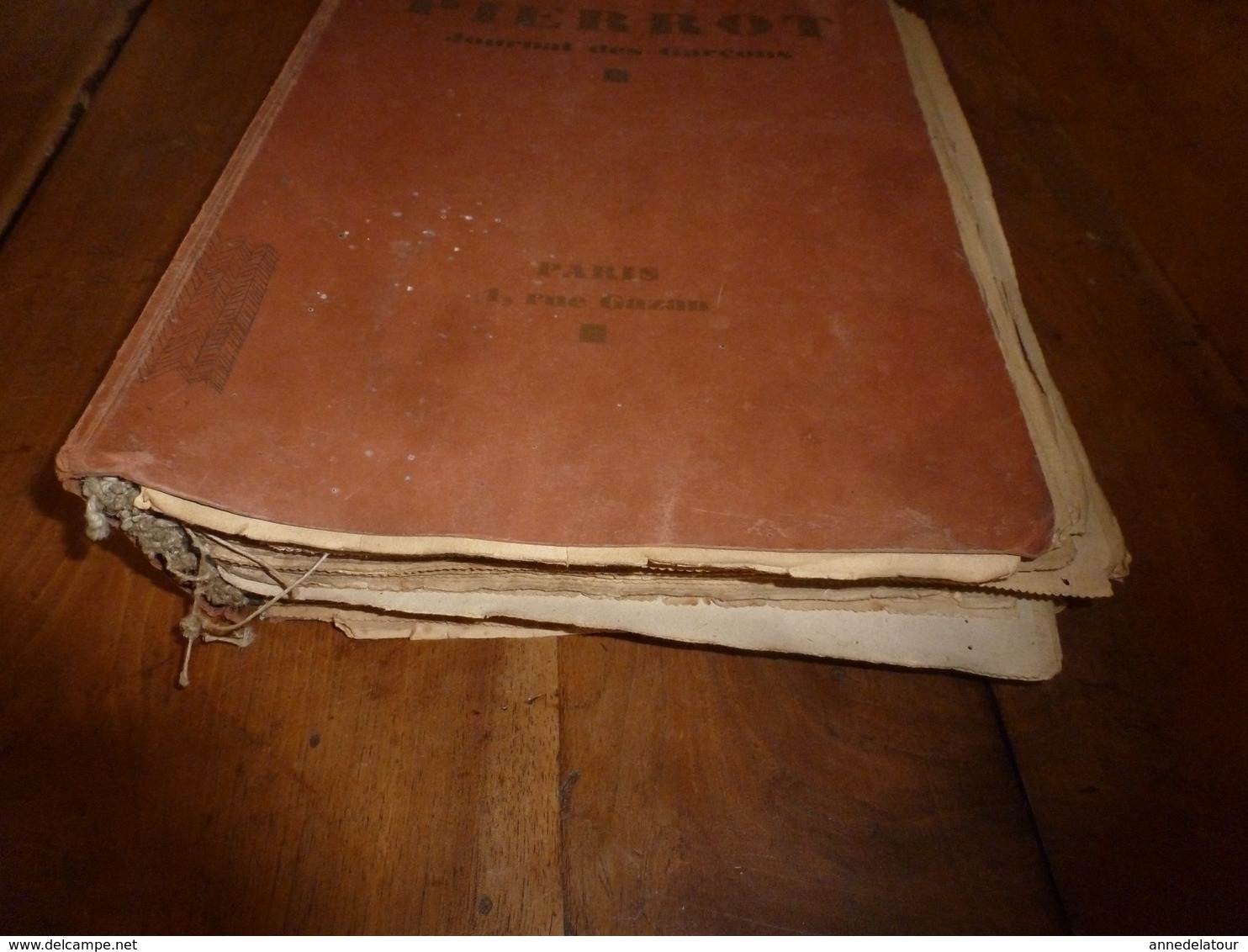 1929  Album Collection PIERROT Journal Des Garçons (nombreux Journaux) - Pierrot