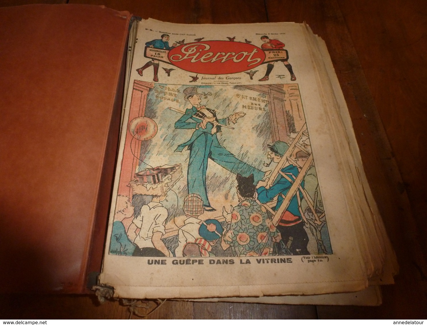 1929  Album Collection PIERROT Journal Des Garçons (nombreux Journaux) - Pierrot