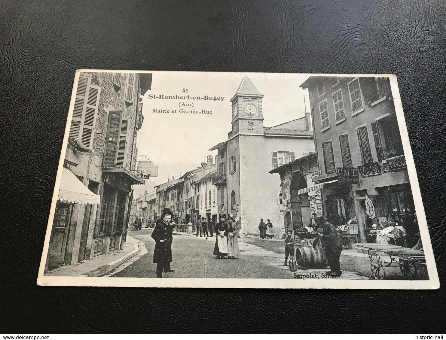 41 - SAINT RAMBERT EN BUGEY Mairie Et Grande Rue - 1906 Timbrée - Non Classés