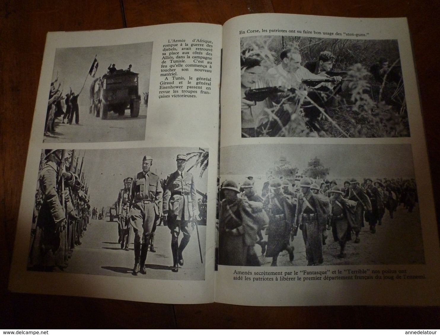 1940  FORMEZ VOS BATAILLONS ,par le général DE GAULLE (document original) - Phrase de Winston Churchill (dernière image)
