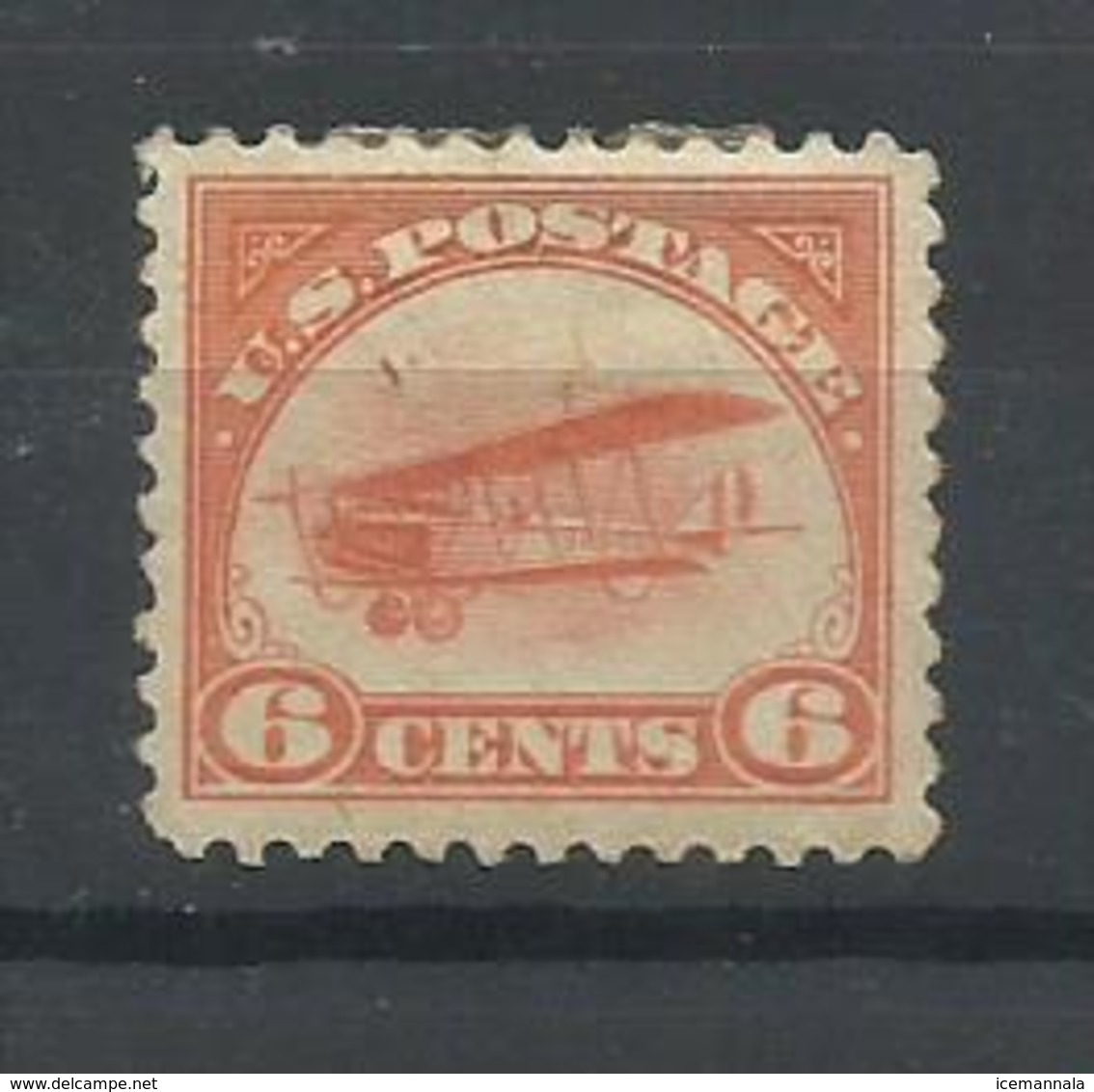 ESTADOS UNIDOS   YVERT AEREO 1   MH  * - 1b. 1918-1940 Unused