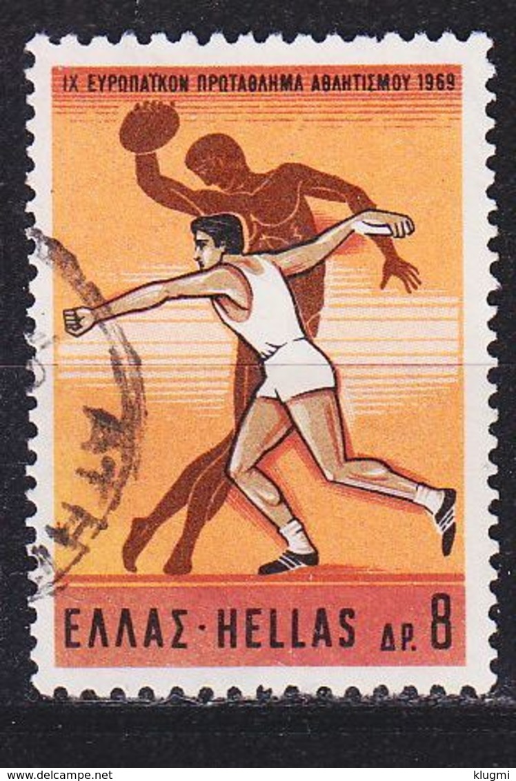 GRIECHENLAND GREECE [1969] MiNr 1009 ( O/used ) Sport - Oblitérés