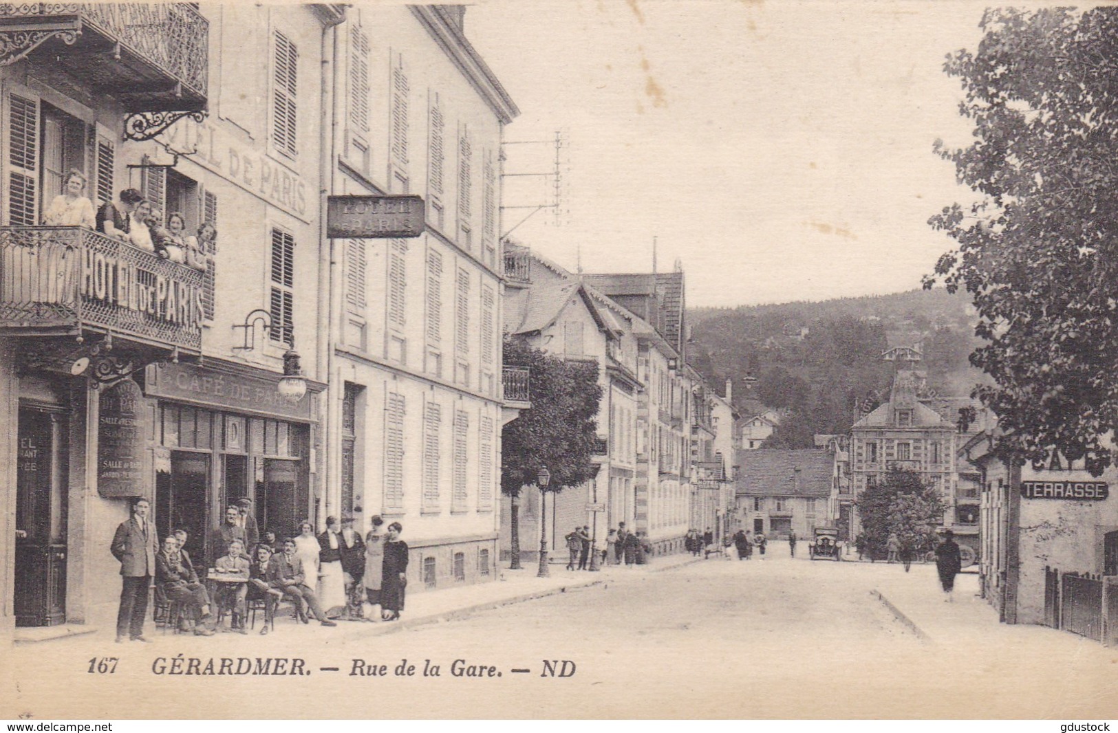 Vosges - Gérardmer - Rue De La Gare - Gerardmer