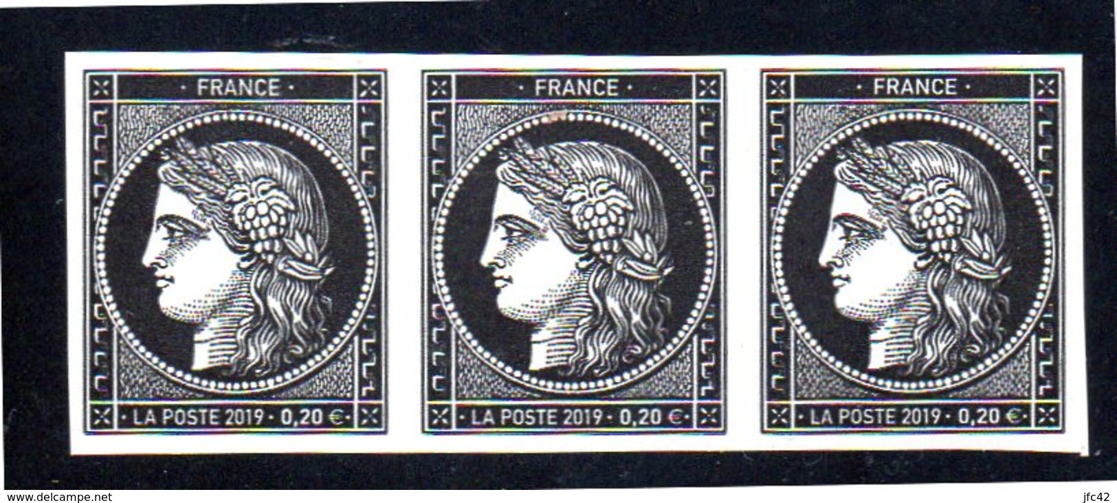 BLOC 3  TIMBRES CERES 2019-NEUFS-**TTB - Autres & Non Classés