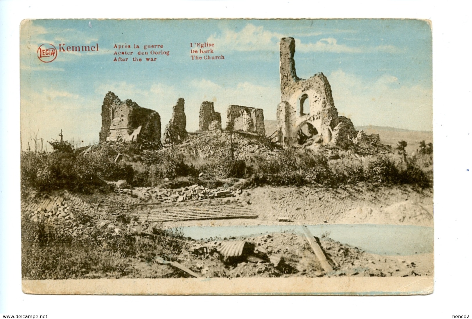 Kemmel - Après La Guerre - Achter Den Oorlog - After The War / Legia - Heuvelland