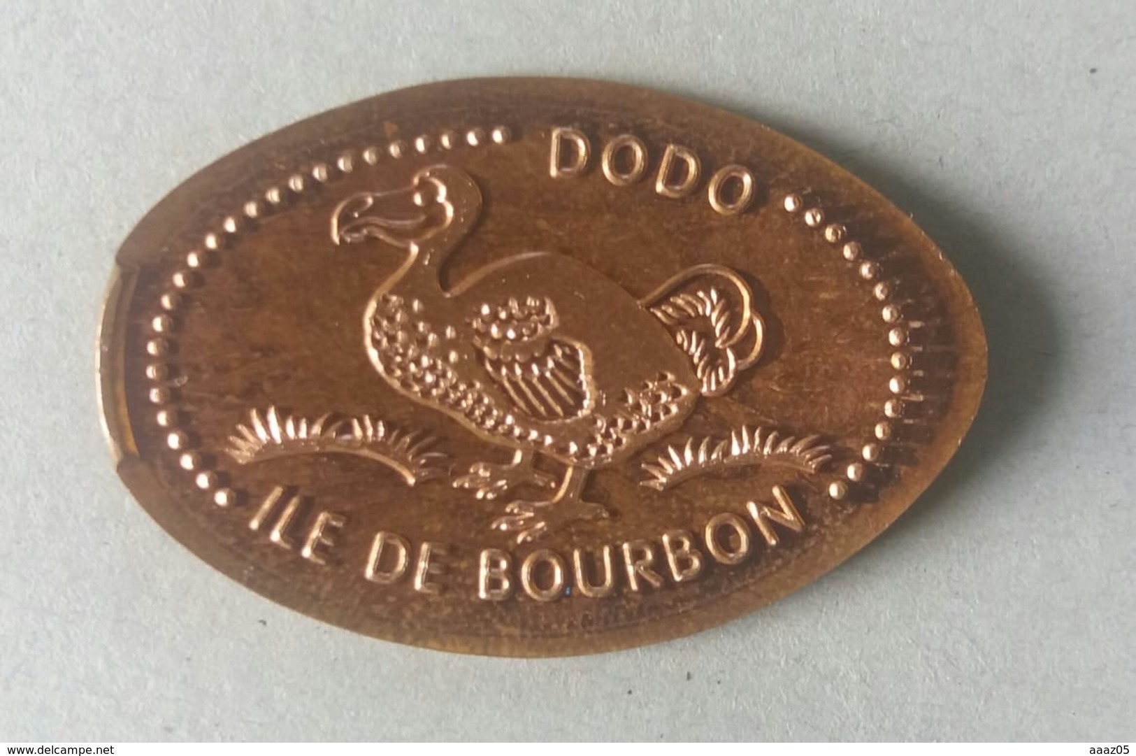 La Réunion-974- Salazie - Souvenir-Medaille (elongated Coins)