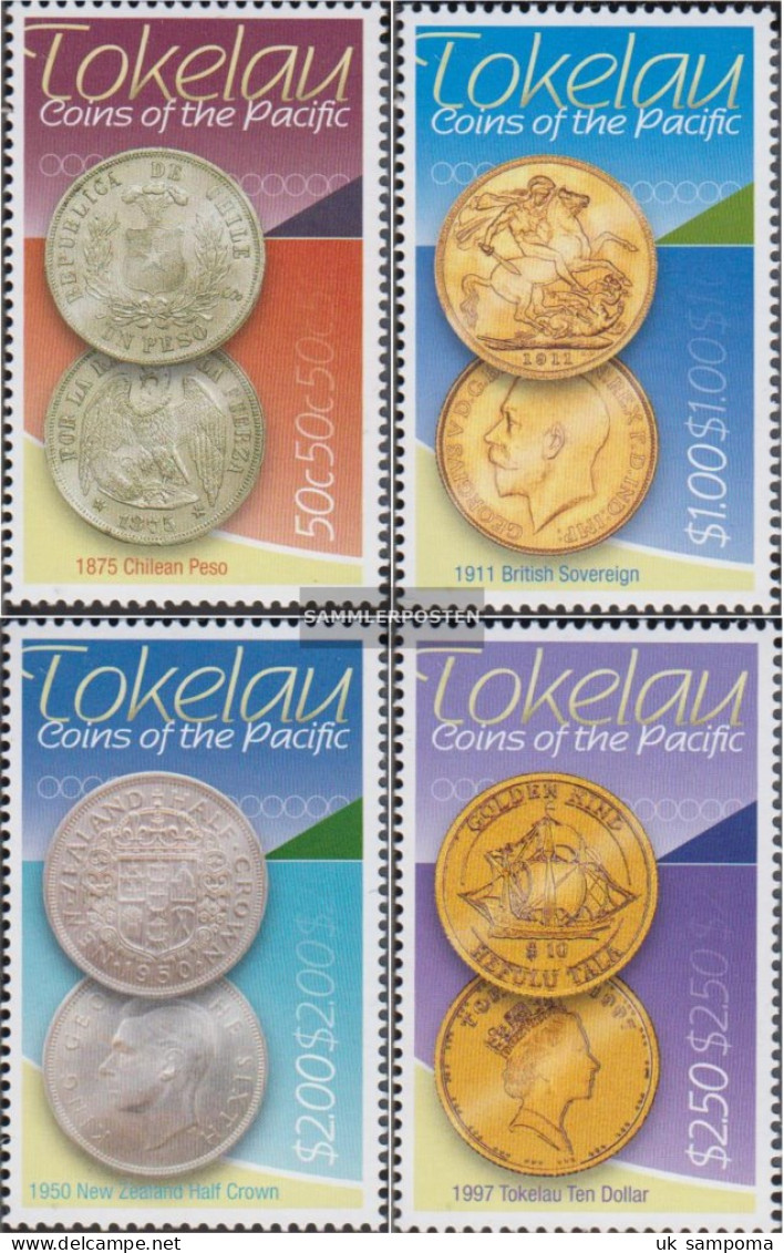 Tokelau 394-397 (complete Issue) Unmounted Mint / Never Hinged 2009 Coins The In Tokelau Umliefen - Tokelau