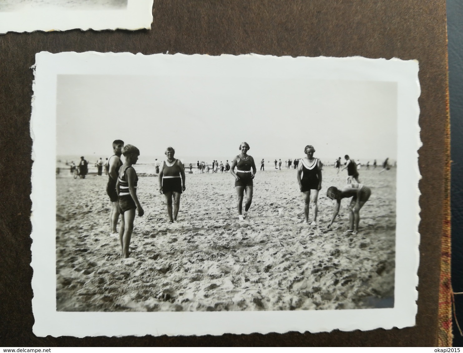 LITTORAL HEYST HEIST  BLANKENBERGE FLANDRE BELGIQUE PLAGE MER UN LOT DE 35 PHOTOS  COUPLE ESSENTIELLEMENT ANNÉES 1930