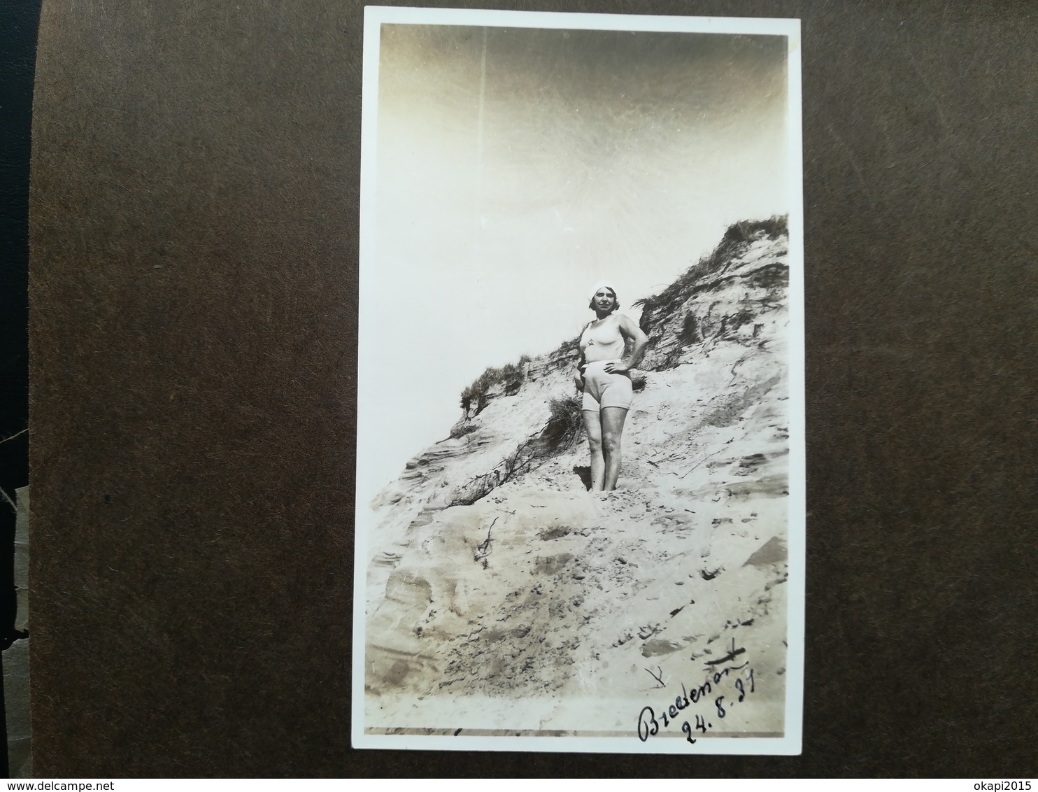 LITTORAL HEYST HEIST  BLANKENBERGE FLANDRE BELGIQUE PLAGE MER UN LOT DE 35 PHOTOS  COUPLE ESSENTIELLEMENT ANNÉES 1930