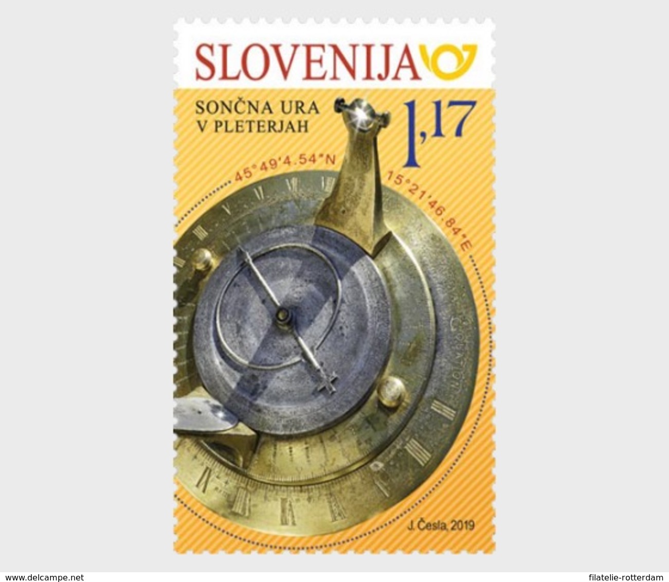Slovenië / Slovenia - Postfris/MNH - Complete Set Joint-Issue Slowakije 2019 - Slovenia